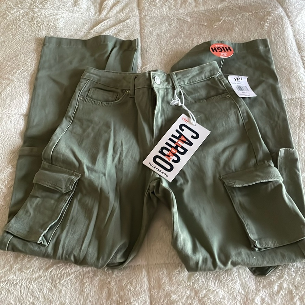Sage Green YMI Cargo Pants
